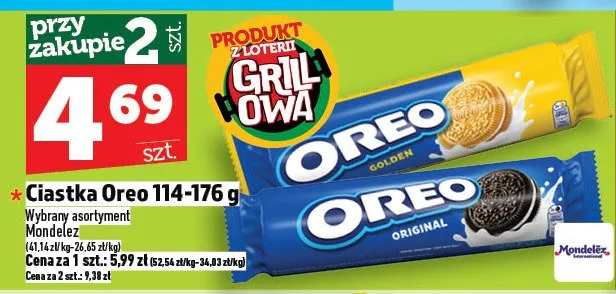 Ciastka Oreo promocja w TOPAZ