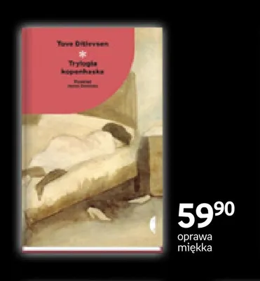 Książka Trylogia kopenhaska Tove Ditlevsen promocja w Empik