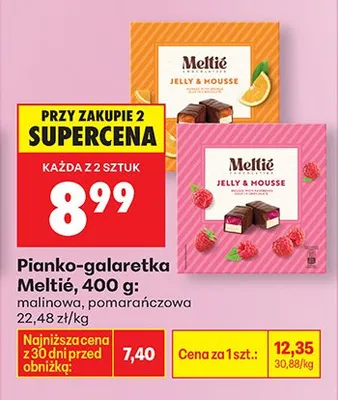 Pianka-galaretka pomarańczowa promocja w Biedronka