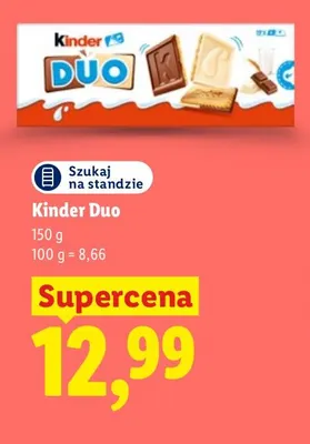 Kinder Duo promocja w Lidl