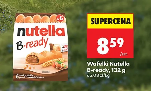 Wafelki Nutella B-ready promocja w Biedronka