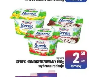 Serek homogenizowany waniliowy Piątnica promocja w Tomi Markt