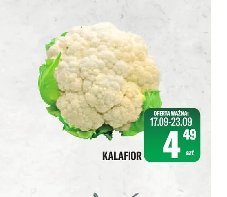 Kalafior promocja w Tomi Markt