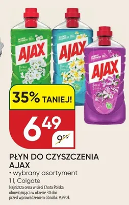 Płyn do czyszczenia Ajax promocja w Chata Polska
