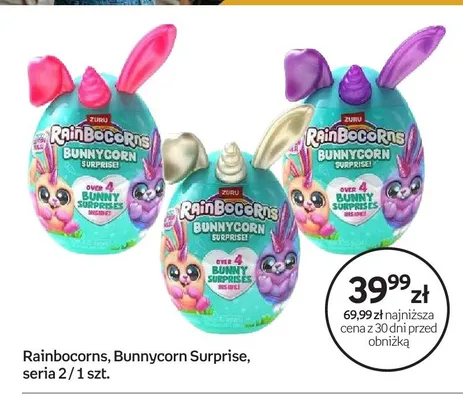 Rainbocorns Bunnycorn Surprise seria 2 promocja w Empik