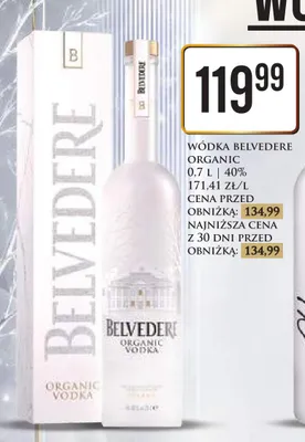Wódka Belvedere Organic promocja w Dino