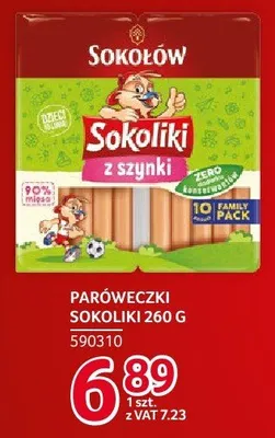 Paróweczki Sokoliki Sokołów 260 g promocja w Selgros