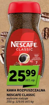 Kawa rozpuszczalna classic promocja w ABC