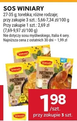 Sos różne rodzaje promocja w Stokrotka