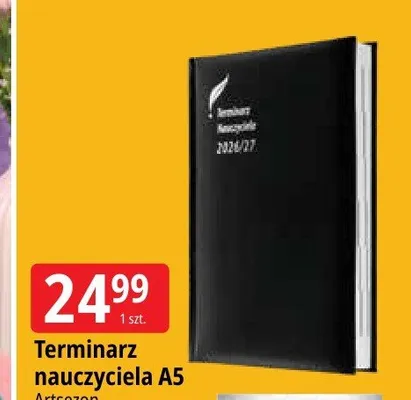 Terminarz nauczyciela A5 Artsezon promocja w Leclerc