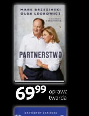 Książka Partnerstwo Mark Brzezinski Olga Leonowicz promocja w Empik