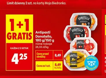 Antipasti Donatello promocja w Biedronka