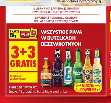 Piwo Carlsberg promocja w Biedronka