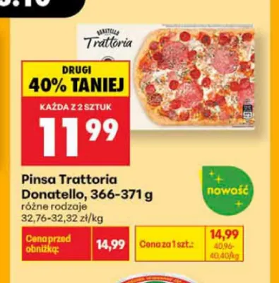 Pinsa Trattoria Donatello promocja w Biedronka