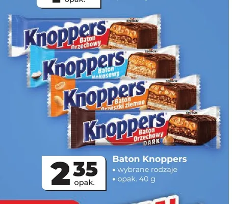 Baton Knoppers Orzechowy promocja w Odido
