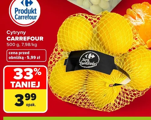 Cytryny Carrefour promocja w Carrefour