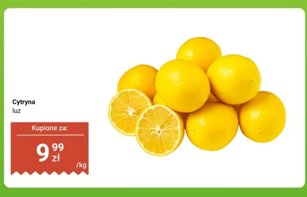 Cytryna Dino promocja w Dino