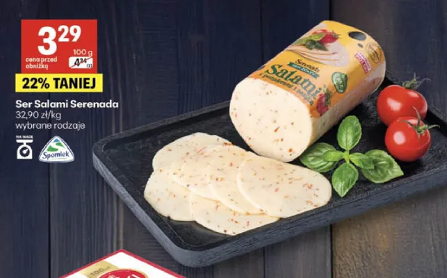 Ser Salami Serenada promocja w Delikatesy Centrum