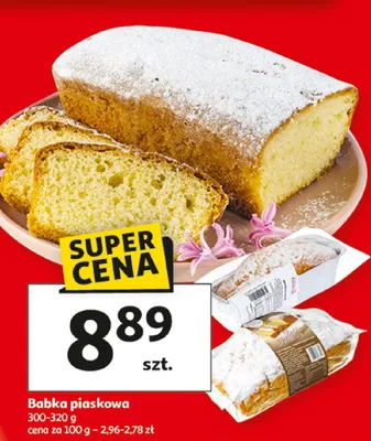Babka piaskowa promocja w Auchan