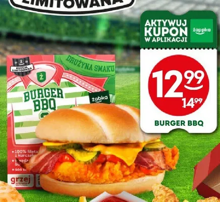Burger BBQ promocja w Żabka