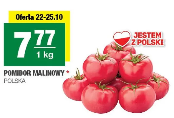 Pomidor malinowy promocja w SPAR