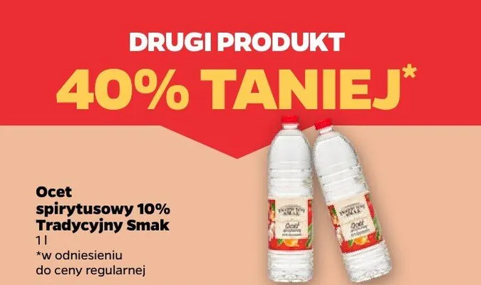 Ocet spirytusowy 10% Tradycyjny Smak promocja w Netto