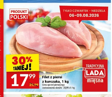 Filet z piersi z kurczaka promocja w Twój Market