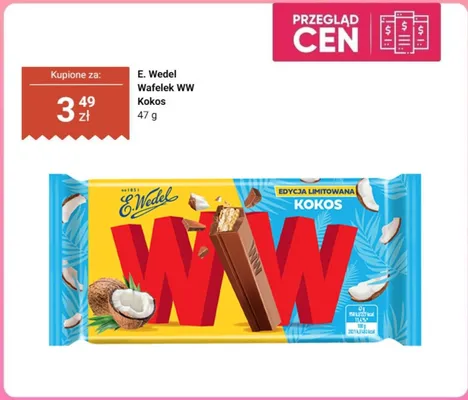 Wafelek WW Kokos promocja w Dino