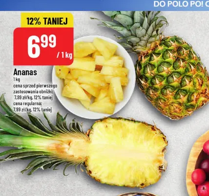 Ananas promocja w POLOmarket