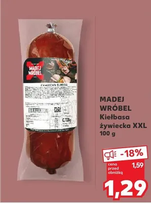 Kiełbasa żywiecka XXL promocja w Kaufland