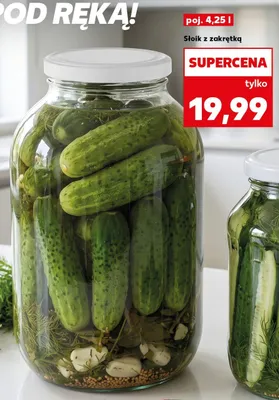 Słoik z zakrętką 4,25 l promocja w Kaufland