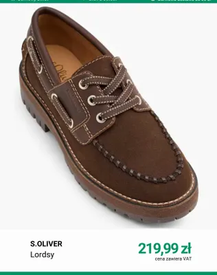 Lordsy S.Oliver promocja w Deichmann