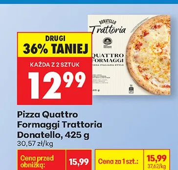 Pizza quattro formaggi Gustobello promocja w Biedronka