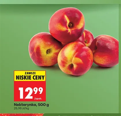 Nektarynka promocja w Biedronka