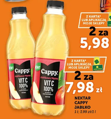 Nektar jabłko promocja w Euro Sklep