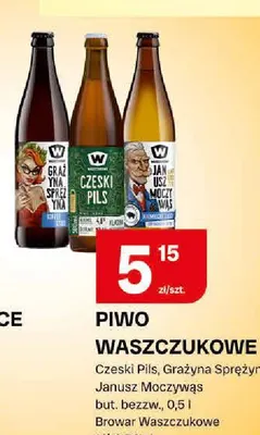Piwo Waszczukowe Grażyna Sprężyna promocja w Chorten