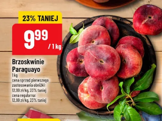 Brzoskwinie Paraguayo promocja w POLOmarket