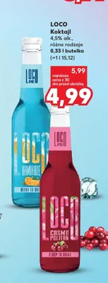 Koktajl Loco Kamikaze promocja w Kaufland