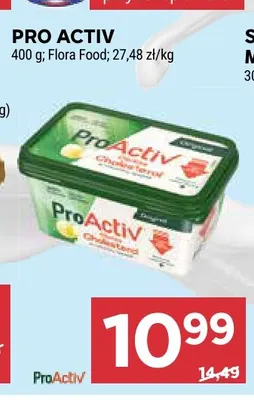 Margaryna ProActiv Flora Food promocja w Stokrotka