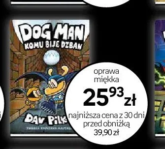 Książka Dog Man Komu Bije Dzban oprawa miękka promocja w Empik