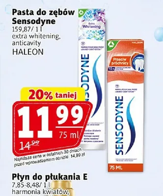 Pasta do zębów Sensodyne anticavity promocja w Prim Market