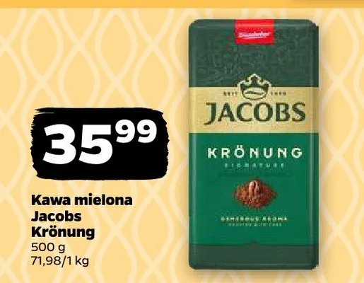 Kawa mielona Krönung promocja w Netto