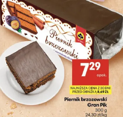 Piernik brzozowski promocja w Delikatesy Centrum