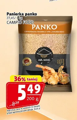 Panierka panko Mr. Ming promocja w Prim Market