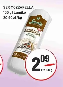 Ser mozzarella Serovia promocja w Sedal