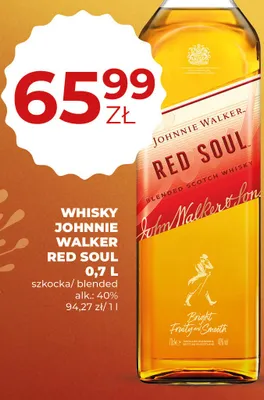 Whisky Johnnie Walker Red Soul szkocka blended promocja w Duży Ben