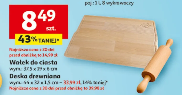 Wałek do ciasta promocja w Auchan