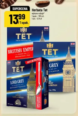 Herbata TET British Empire promocja w POLOmarket