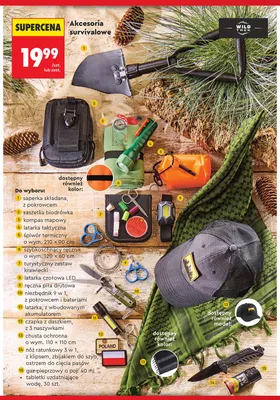 Tabletki uzdatniające wodę Wild Trek promocja w Biedronka