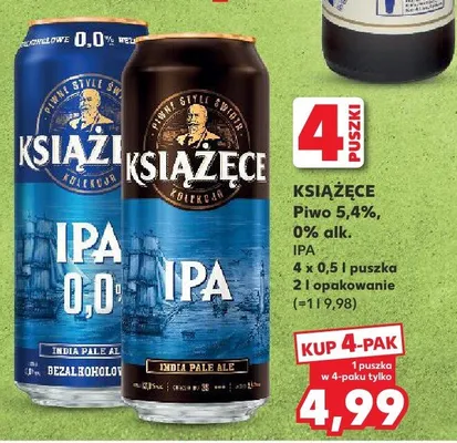 Piwo Książęce promocja w Kaufland